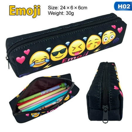 Creative Cosmetics - KABOER Stylish Creative Women Cosmetic Makeup Brush Pouch Pen Pencil Organizer 3D Print Makeup Bag Student Pen Bag Pencil Case