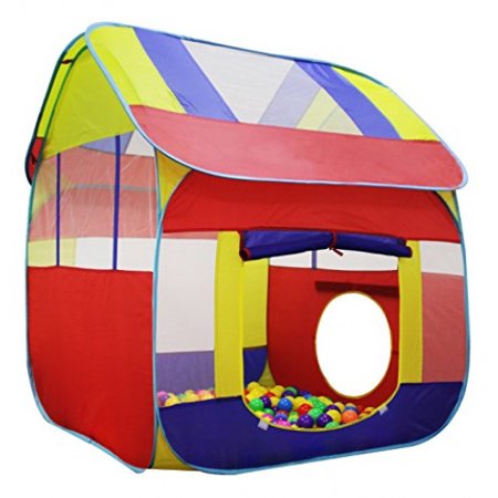 Kiddey Blue Playhouse Tent for Boys Polyester Nylon Pop Up for Indoor/Outdoor Fun