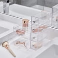 thumbnail image 2 of Stackable Clear Acrylic Drawer Organizer, 2 of 4