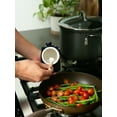 thumbnail image 3 of Stoneware Salt Pig - Matte Blue, 3 of 4