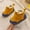 Yellow, variant on Zecgelong Baby Shoes Toddler Boots Soft Bottom Toddler Shoes Plus Velvet Thick Non Large Cotton Shoes Baby Winter Bootsâ 6-12 Months
