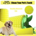 thumbnail image 2 of Likaty Indestructible Squeaker Dog Chew Toy for Aggressive Chewers, Puppy Teething Toy for All Dog Sizes, Yellow, 2 of 4