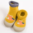 thumbnail image 2 of UngA Sock Shoes for Baby Girl Baby First Walking Shoes Boys Girls Infant Sneakers Crib Shoes Breathable Lightweight Slip On Shoes Yellow,7, 2 of 2