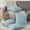 Blue, variant on Emma Papasan Accent Chair, Gray Linen