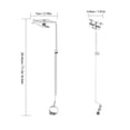 thumbnail image 4 of Flute Music Clip Portable Iron Wind Instrument Sheet Music Stand Clip for Practice, 4 of 4