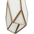 thumbnail image 3 of Currey And Company 9000-1034 Glace 3 Light 10" Wide Multi Light Pendant - White / Antique, 3 of 4
