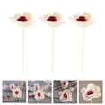 thumbnail image 1 of unbranded 3Ud Varillas Difusoras Con Flores Beige Para Y En Hogar Y Oficina, 1 of 8