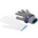 thumbnail image 5 of Kenally Guantes de seguridad universales individuales Recubiertos de látex Plus Anillo de acero PE Protección de agarre Manoplas de trabajo Artesanía, 5 of 6