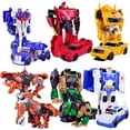 thumbnail image 3 of Transformation Robot Toy One Step Deformation Car Transforming Action Figure Dinosaur Toys For Kids Chrismas Gifts Kid With Box, 3 of 5