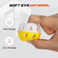 thumbnail image 3 of YSTIANN 20-Pack Wear-Resistant Practice Golf Balls ,High-Visibility Limited-Flight Balls for Indoor/Outdoor Training,Durable Golf Training Aids for Driving Range & Backyard Practice AZ78-3416, 3 of 6