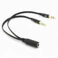 thumbnail image 4 of Xiwai Adapter Dual 3.5mm Male to Single Female HeadPhone MicroPhone Audio Splitter Cable for Phone Tablet Laptop, 4 of 7