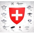 thumbnail image 4 of Batería De Cocina Para Inducción Zurich 16 Pzas Acero Inoxidable Quirúrgico Zurich CO-Z-LINE16, 4 of 6