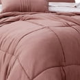 thumbnail image 3 of Alice 6 Piece Twin Comforter Set, Reversible, Soft Rose By The Urban Port- Saltoro Sherpi, 3 of 5