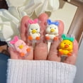 thumbnail image 5 of Tianyeda Duck Pattern 2Pcs Charging Cable Protectors with 1pc Spiral Protective Rope, 5 of 6