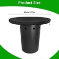 thumbnail image 2 of 2024,fire Plate Cover Protective Cover Round 420d Fire Bowl Tarpaulin 80 Cm Grill Plate Protective Cover Waterproof Anti Uv Fire Plate Accessories, 2 of 5