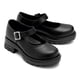 thumbnail image 4 of Yuyin zapato escolar negro 23390 para niña con suela chunky y estilo moderno, 4 of 5