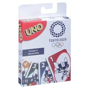 UNO Olympic Games Tokyo 2020 Card Game with 112 Cards for 7 Years Old and Up