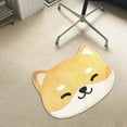 thumbnail image 1 of Hearth & Gear Whimsical Shiba Inu & Cat Wool Rug Entryway/Bath Mat ( & Thick)" Rugs for Living Room 8x10 Fall through Blanket Microfiber Blanket Oversized Throw Blankets for Couch Fuzzy Blanker of, 1 of 5
