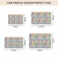 thumbnail image 4 of Colorful Polka Dot Door Mat Indoor Outdoor, Rainbow Polka Dots Watercolor Non Slip Welcome Mat with Rubber Backing, Absorbent Fabric Front Door Mats Entryway Rug for Home Patio Entrance 16"x24", 4 of 8