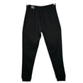 thumbnail image 2 of Adidas Mens Fleece Sweat Pants Size XLT2 (35X34") Black Regular Fit Tapered Leg, 2 of 8