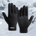 thumbnail image 2 of Men's Thermal Riding Gloves for Cold Weather Windproof Grip Equestrian and Outdoor Use, 2 of 7