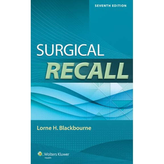 Pre-Owned Surgical Recall (Paperback) by Lorne H Blackbourne