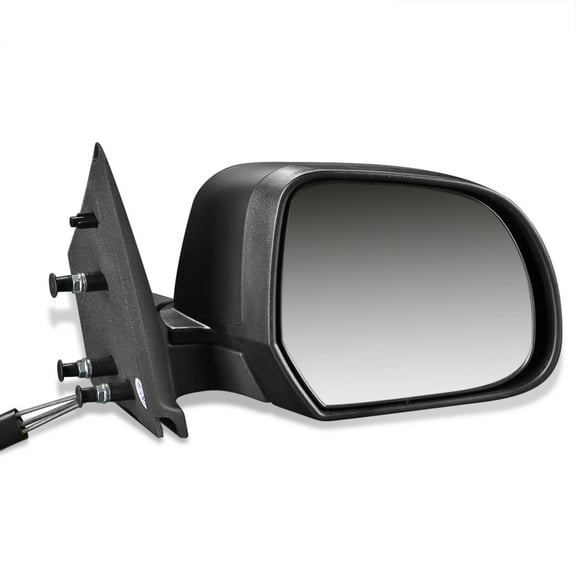 DNA Motoring OE Style Manual Right Side Door Mirror Compatible with 2012-2015 Nissan Versa
