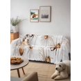 thumbnail image 6 of Vintage Bees Daisy Couch Cover for Dogs, Wooden Farmhouse Art Retro Washable Sofa Covers Slipcover for Pets Dogs Futon Cover, Couch Recliner Covers, Oversized Chair Slipcover 71"x91", 6 of 9