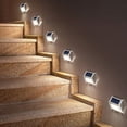 thumbnail image 5 of 6 luces solares para jardín, decoración de jardín, luces para escaleras, luces para pared de patio, 5 of 5