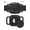 2 Black, variant on SENHAWK 2 Pack Tile Mate Dog Collar Holder, Waterproof Silicone Protective Case, Compatible with Life360 Tile Tracker 2022 2024, Pet Accessories for Dog Cat