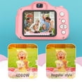 thumbnail image 5 of Oggfader Digital Camera for Kids 10-12 HD Kids Digital Camera 20MP Children Camera Built-In Camera Shockproof Protection Cover,Pink, 5 of 8