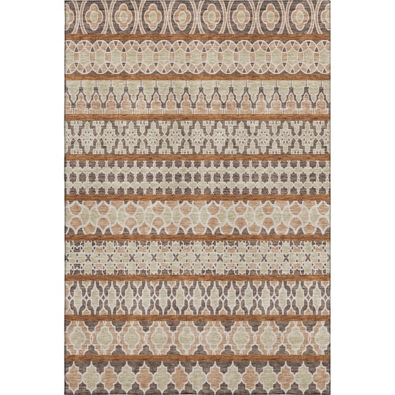 Dalyn Rugs Premium Machine Washable Mayfield AMF726 Chocolate 8' x 10' Rug