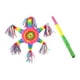 thumbnail image 4 of Piñata de hexagrama para niños, divertido, temática mexicana, carnavales, celebración, coloridos accesorios de cumpleaños, decoración, año Nuev, 4 of 8