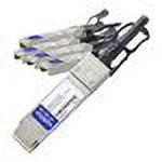 UPC: 0821455054246 | AddOn 1m Arista Compatible QSFP+ Breakout DAC – direct attach cable – 3.3 ft