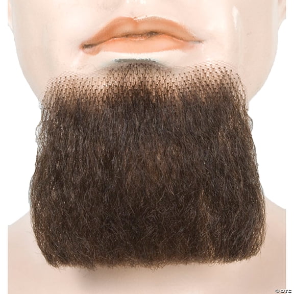 Morris Costumes 3-Point Beard - Human Hair