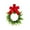 E, variant on KUNPENG Luxury Christmas Wreath 11.81" Premium Artificial Xmas Wreath for Front Door Outdoor Indoor Holiday Decor