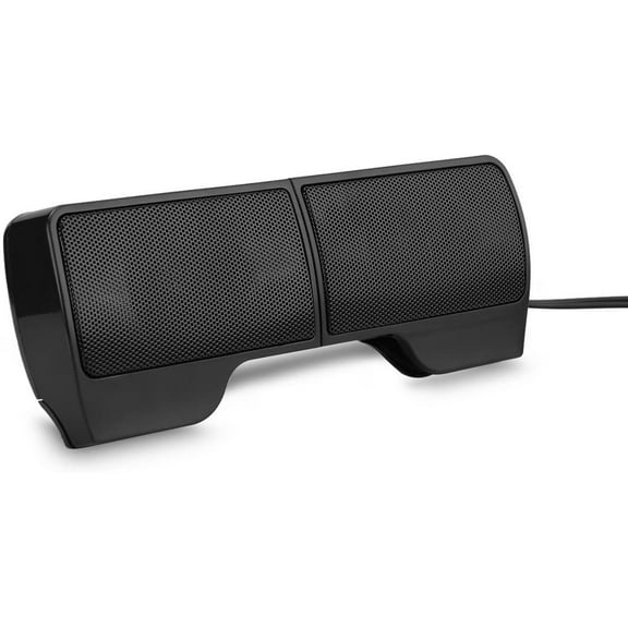 Computer Speaker, Laptop Speaker with Stereo Sound & Enhanced Bass, Portable Mini Sound Bar for Windows PCs, Desktop Computer and Laptops