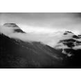 thumbnail image 2 of Adams, Ansel 24x18 Black Ornate Wood Framed with Double Matting Museum Art Print Titled - Veiled Mountains, Glacier National Park, Montana - National Parks and Monuments, 1941, 2 of 4