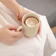 thumbnail image 4 of CaiYueKe Plastic Drinking Cup with Handle, Striped Household Mouthwash Cup, Creative Bathroom Cup, Durable Food Grade Cup for Daily Use, Easy Clean Dishwasher Safe, 4 of 7