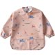 thumbnail image 1 of Full Sleeved Bib - Baby & Toddler Waterproof Smock with Tug-Proof Closure-Pink-L, 1 of 4