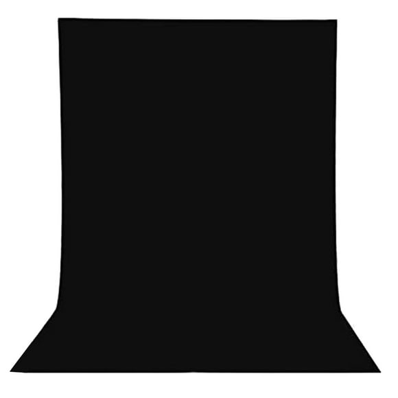 AnuirheiH Photography Backdrop Photo Backdrops, Fabric Backdrop for Photoshoot Effigy Prop(82.67x39.37inch, Black)