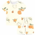 thumbnail image 1 of ¡Liquidación de verano! Pantalones cortos Honeeladyy de manga corta para niños con cordón ajustable, ropa deportiva estampada para hombre y mujer, conjunto de verano de dos piezas para fiesta, 1 of 4