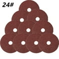 thumbnail image 1 of 10 Pcs Disques de Ponçage en Fibre de Résine de 4 Pouces pour Outil Abrasif de Broyeur d'Angle, 1 of 8