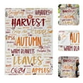 thumbnail image 6 of LHWEN Halloween Thanksgiving Flannel Blanket Decorative Fall Throw for Couch Sofa Bed Pumpkin and Maple Design Soft and Cozy Travel Blanket for Autumn Snuggling Machine Washable Blanket Perfect, 6 of 9