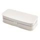 thumbnail image 3 of Caja organizadora de almacenamiento para kit de costura portátil para el hogar, bolsa contenedora para manualidades con 2 Blanco, 3 of 7