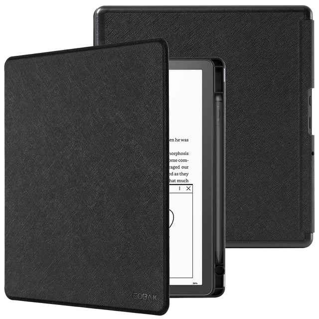 Funda de piel sintética CoBak para Kindle Scribe 10.2 2022 y 2024