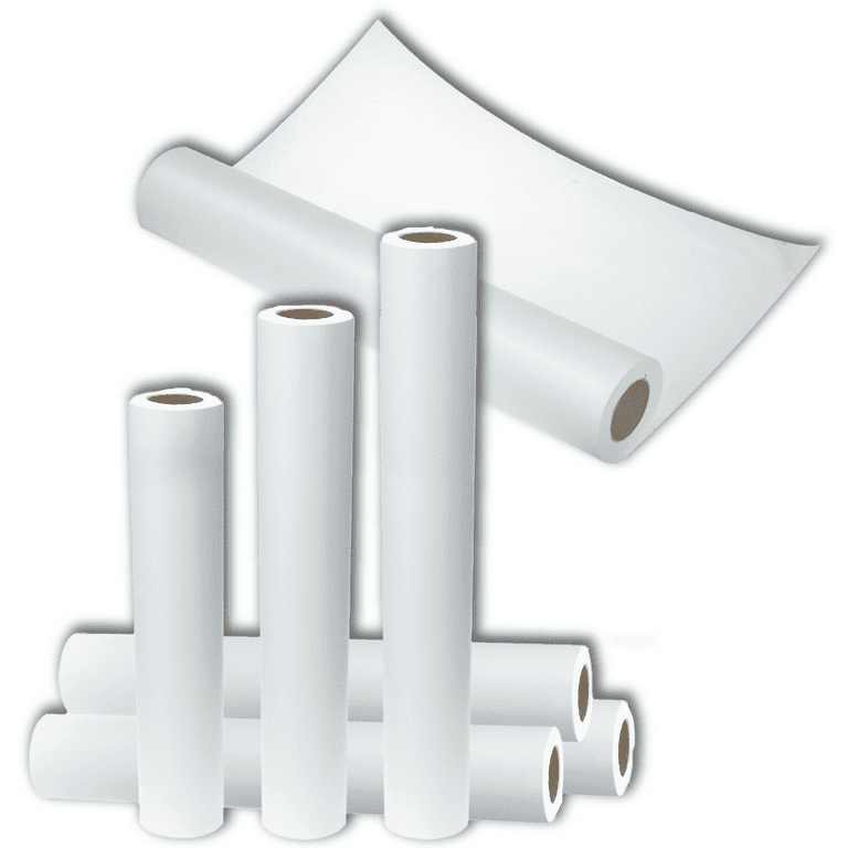 TIDI Choice Exam Table Paper Roll, Smooth Texture, 21 x 225 ft, White, 12/Carton  (32161)