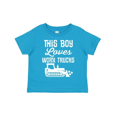 

Inktastic Construction Truck Bulldozer Boys Gift Toddler Boy Girl T-Shirt