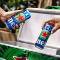 thumbnail image 6 of Heineken 0.0 Non-Alcoholic Netherlands Import Lager Beer, 12 pack, 11.2 fl oz Cans, 0.0% ABV, 6 of 9