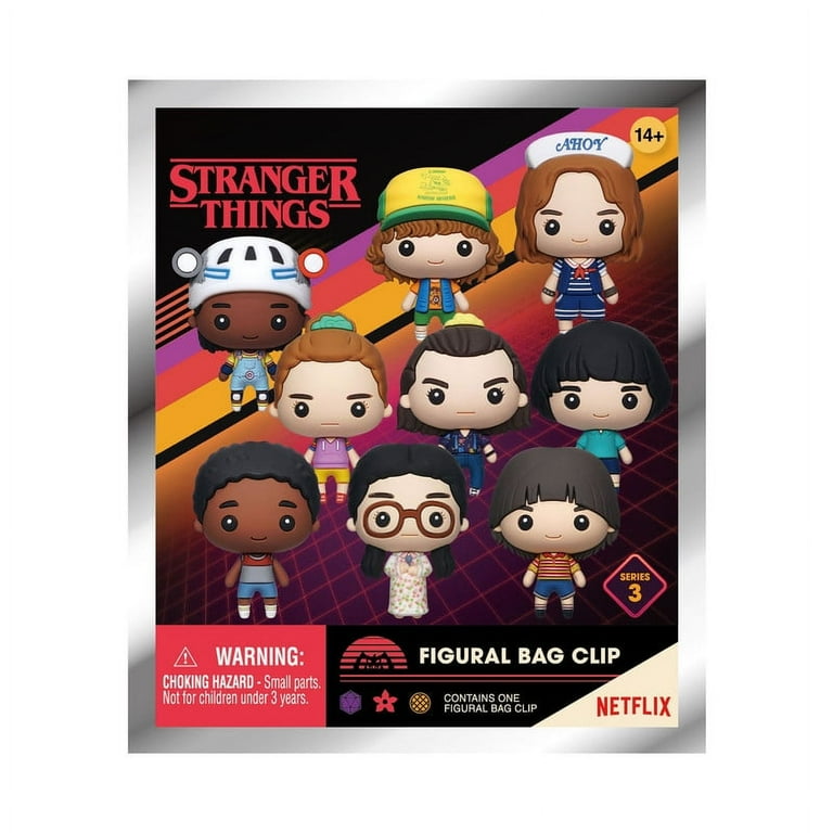 ストレンジャーシングス　ストシン　フィギュア バッグクリップ　5種セット ストレンジャーシングス ストシン フィギュア バッグクリップ 5